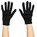 Rubie's Costume Co Mens Black Cotton Gloves Accessory