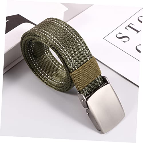 VANZACK Canvas Waist Belt Lightweight Plastic Buckle Adjustable Men Field Belt for Exploration4