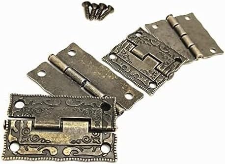 Ball Bearing Hinges, Steel Door Hinge Door Butt Hinges Folding Fixing Screw Kitchen DOOR HINGE,Hinge,Door Hinges, Bearing Hinge, HingesAntique Bronze Hinges Cabinet Door Drawer Decoration DIY Furnitur