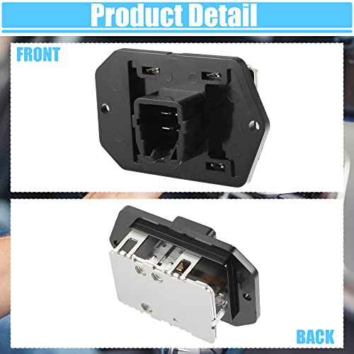 Image of ACROPIX HVAC Blower Motor Resistor AC Blower Control Module Fit for Toyota Corolla 2003-2008 No.8713802030 - Pack of 1 Black