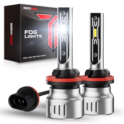 Torchbeam 880 LED Fog Light Bulbs or DRL, 12000LM 6500K