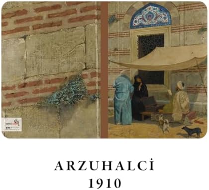 Retronote Kaplumbağa Serisi - A6, Osman Hamdi Bey 4'lü Defter Seti III, Çizgisiz, Toplam 192 Sayfa, Her biri 48 Sayfa, Tel Dikiş, Esnek Kapak, Oval Kenar, Tuval Doku, 60 gram, Sarı Krem Renk - Görsel 5