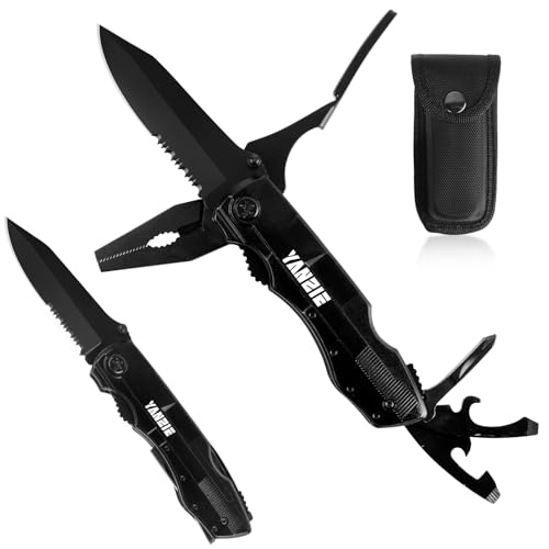YANZIE Gift for Dad/Men/Kids, Multitool Pocket Knife with...