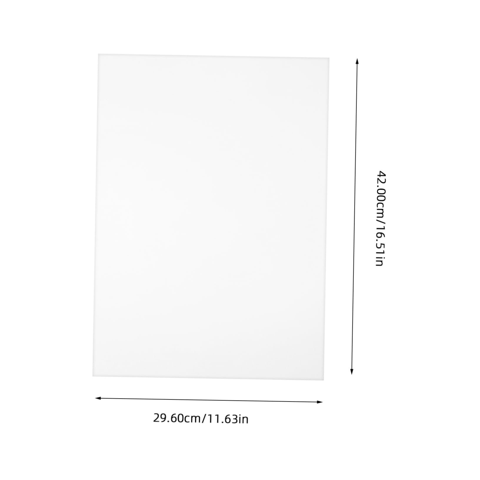 Papier à Dessin Blanc A3 220g/m², Lot de 50 Feuilles