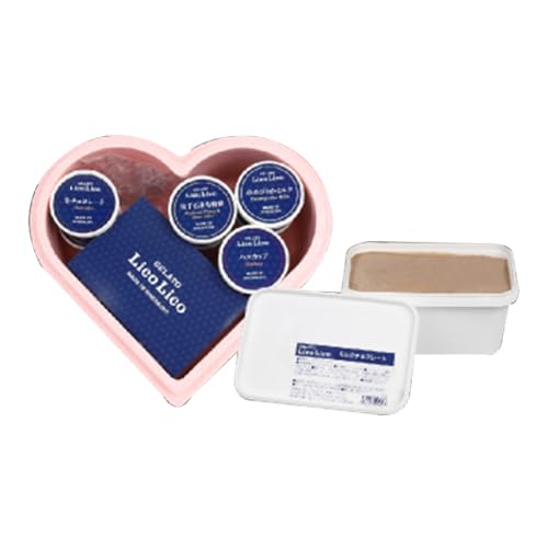 HAPPY BOX LicoLicoジェラート定番ミルクチョコレート1L&定番8種×1個セット[560012]