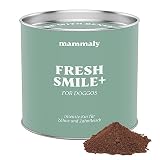 mammaly Fresh Smile Plus Hunde Zahnpflege Pulver, gegen Hund Mundgeruch, 90g (1 x Dose)