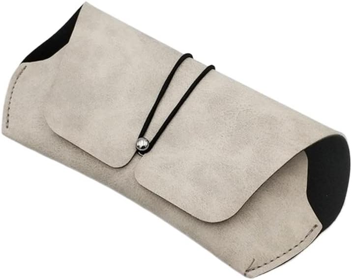 VLIZO バックル メガネ ケース パック ボックス レトロ ポータブル マット サングラス (カラー : D、サイズ : ユニバーサルサイズ)