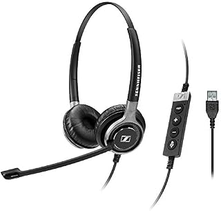 Sennheiser SC 660 USB ML (504553) - Double-Sided Business Headset | For Skype