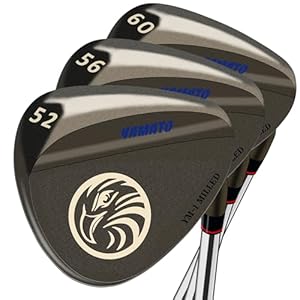 Yamato Forged Golf Wedge CNC Milled for Right Hand Men Golf Sand, Pitching, Lob Wedge High Spin Golf Wedge Set Precision CNC Milled Clubface