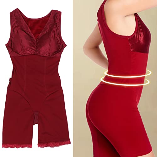 Shapewear de uma peça, suporte para o peito elegante ajuste para a pele, respirável macio modelador