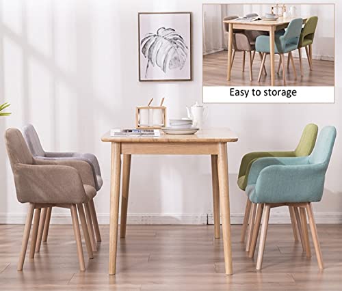 Homy Grigio Modern Dining Chairs Set Of 4, Kitchen & Dining Room Chairs Dining Chairs Set Of 2 For Living Room Bedroom Dining Room Arm Chairs Guest With Solid Wood Legs (Set Of 2,Gray) #TOP1