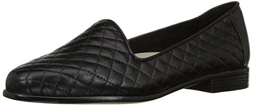 Trotters Women's Liz Flat, Black, 11.5 S US