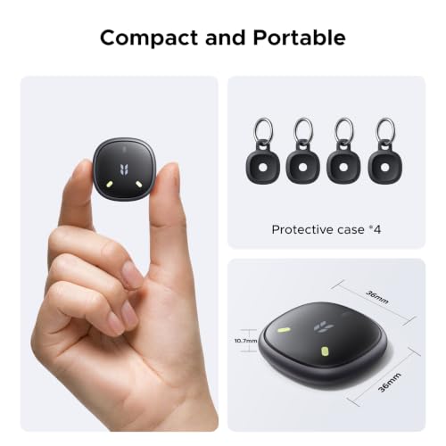 UGREEN FineTrack Mini Duo2 Bluetooth Tracker Tags 4 Pack by UGREEN - Used condition - Image 8