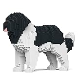 JEKCA Newfoundland Dog 01S-M03 | Dog Plastic Building Blocks | Age 14+