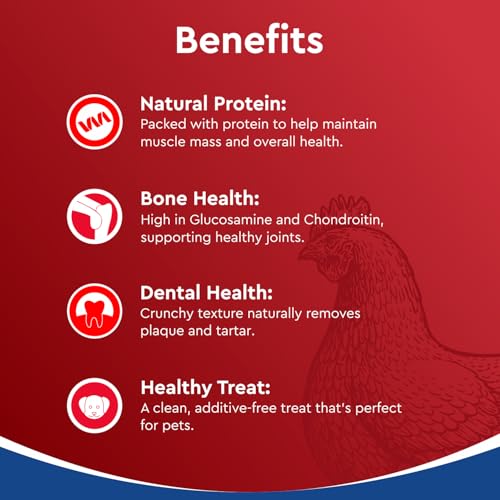Image of Drools Dog Treats, Dehydrated Real Chicken Chews Necks, 70g, All Life Stages, Bone