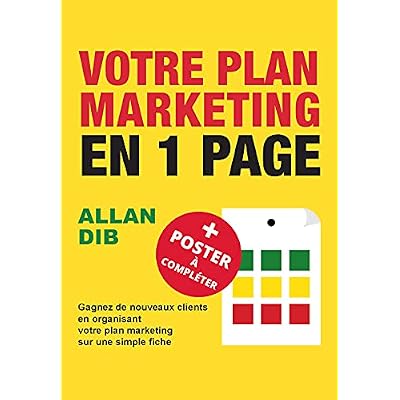 Pack Plan marketing en une page + poster