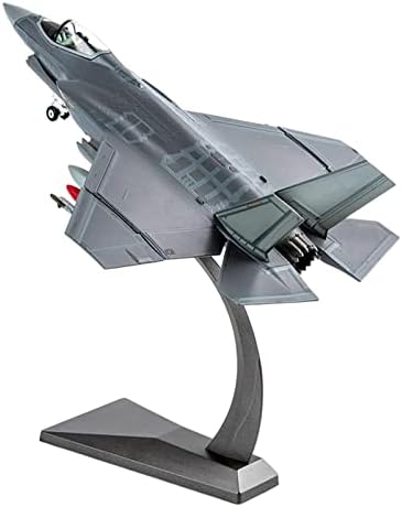 Kokiya 1:72 Aircraft Model Collectibles Retro Plane Mode, Aviation Commemorate, Diecast Model with Display Stand for Cafe Shelf Cabinet, Style A