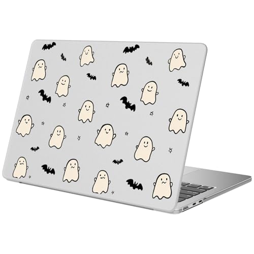 Compatible with MacBook Neo 13 inch Case 2026 Cute Halloween Ghost