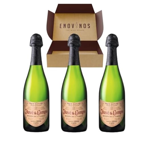 Cava Juvé & Camps Reserva Familia | 3 Botellas Espumoso Juve Camps x75 cl | Mejor Selección ENOVINOS