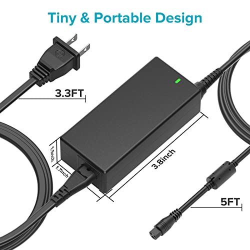 Powseed USB C Laptop Charger Universal Laptop Charger Adapter for 90W 65W 45W Lenovo Yoga Thinkpad MacBook Pro/Air HP Dell Asus Acer Toshiba Samsung Sony Gateway Chromebook Computer Charger - Thumbnail 7