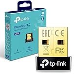 TP-Link UB4A Nano USB Bluetooth Adapter for PC, USB Bluetooth Dongle for PC, Broader Coverage, Supports Windows, Plug&Play, Nano-Sized, Compact&Portable, BLE, Controller, Headset, Mouse, Keyboard