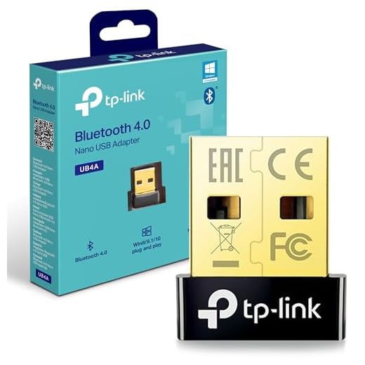 TP-Link UB400 Nano USB Bluetooth 4.0 Adapter för PC Bärbar och Stationär Dator