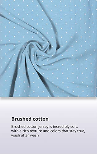 Pajamagram Womens Pajama Sets Cotton - Jersey Pajamas Women, Blue, 2X, 20-22 #TOP5