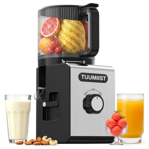 TUUMIIST 3-in-1 Juicer Machines, Makes Juice & Sorbet & Nut Milk