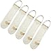 GZQ Lot de 5 sacs de rangement réutilisables à suspendre en maille filet pour épicerie, fruits, légumes, oignons, pommes de terre, poivre, ail, gingembre