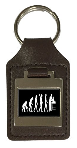 Porte-clés vétérinaire évolution singe homme cadeau diplôme