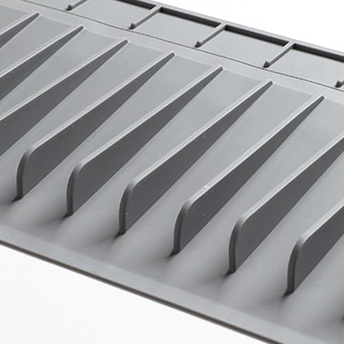Protector contra salpicaduras de fregadero y alfombrilla de grifo de silicona 8