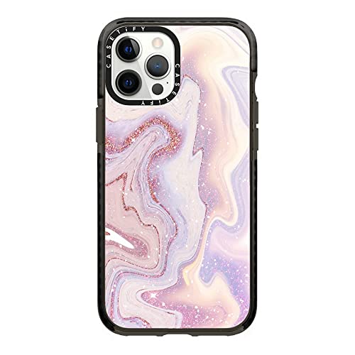 CASETiFY �C���p�N�g�P�[�X iPhone 12 Pro Max - Design 035 - �N���A �u���b�N