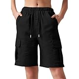 Design et Fonctionnalité: Ce short femme suit une coupe bermuda pratique, avec des poches fonctionnelles et une taille ajustable pour une silhouette flatteuse. Disponible en plusieurs coloris dont un classique short noir femme et un frais short blanc femme, il s’adapte à toutes vos tenues estivales.