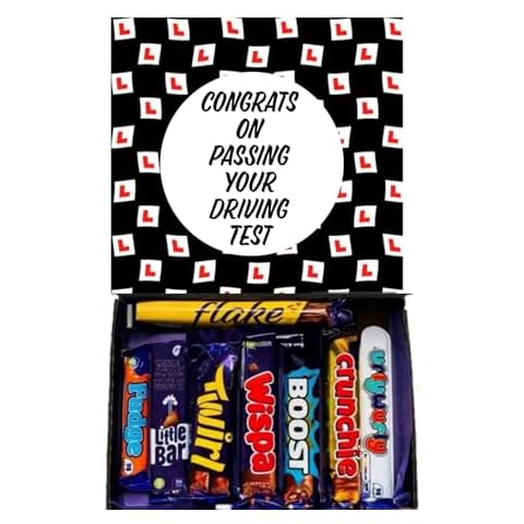 Cadbury's Congratulations Driving Test Gift Box Cover