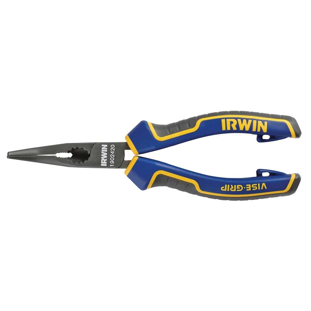 IRWIN Visegrip 1950509 6-3/4 cala wygięte szczypce do nosa - niebieski/żółty
