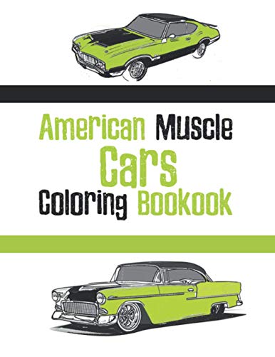 Image of American Muscle Cars Coloring Bookook: (Cars Coloring Books)