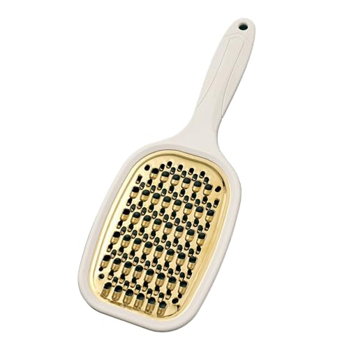 Rallador de papa acero inoxidable con mango blanco miniatura 7