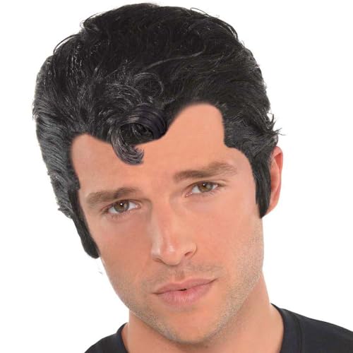 Amscan Unisex Adult Classic Grease Danny Costume Wig Multicolor