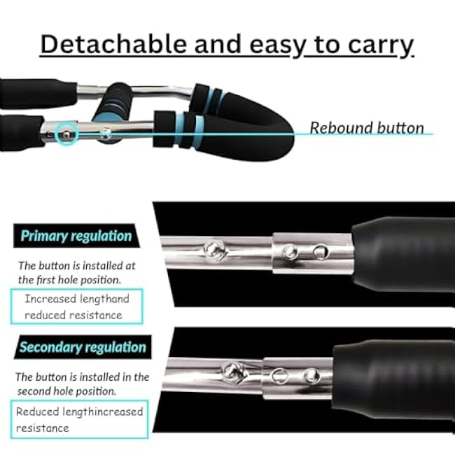 Arm & Chest Workout Twister ¨C Forearm, Biceps & Upper Body Trainer for Home & Gym ¨C Portable Fitness Equipment for Men & Women