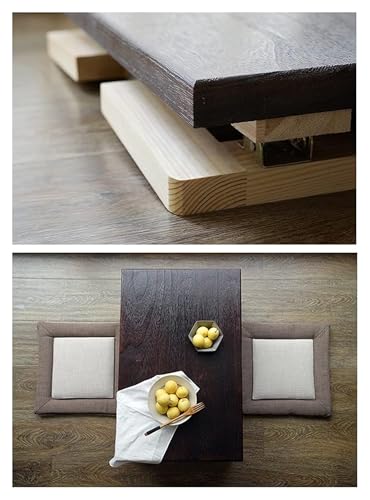 Table basse japonaise pliante table d'appoint zen et tatami - 6