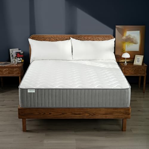 King Mattress 12 Inch, Made in USA Hybrid King Mattress in