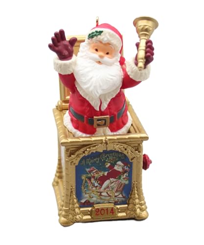 Hallmark Keepsake Ornament Santa Certified 2nd in Series 2014