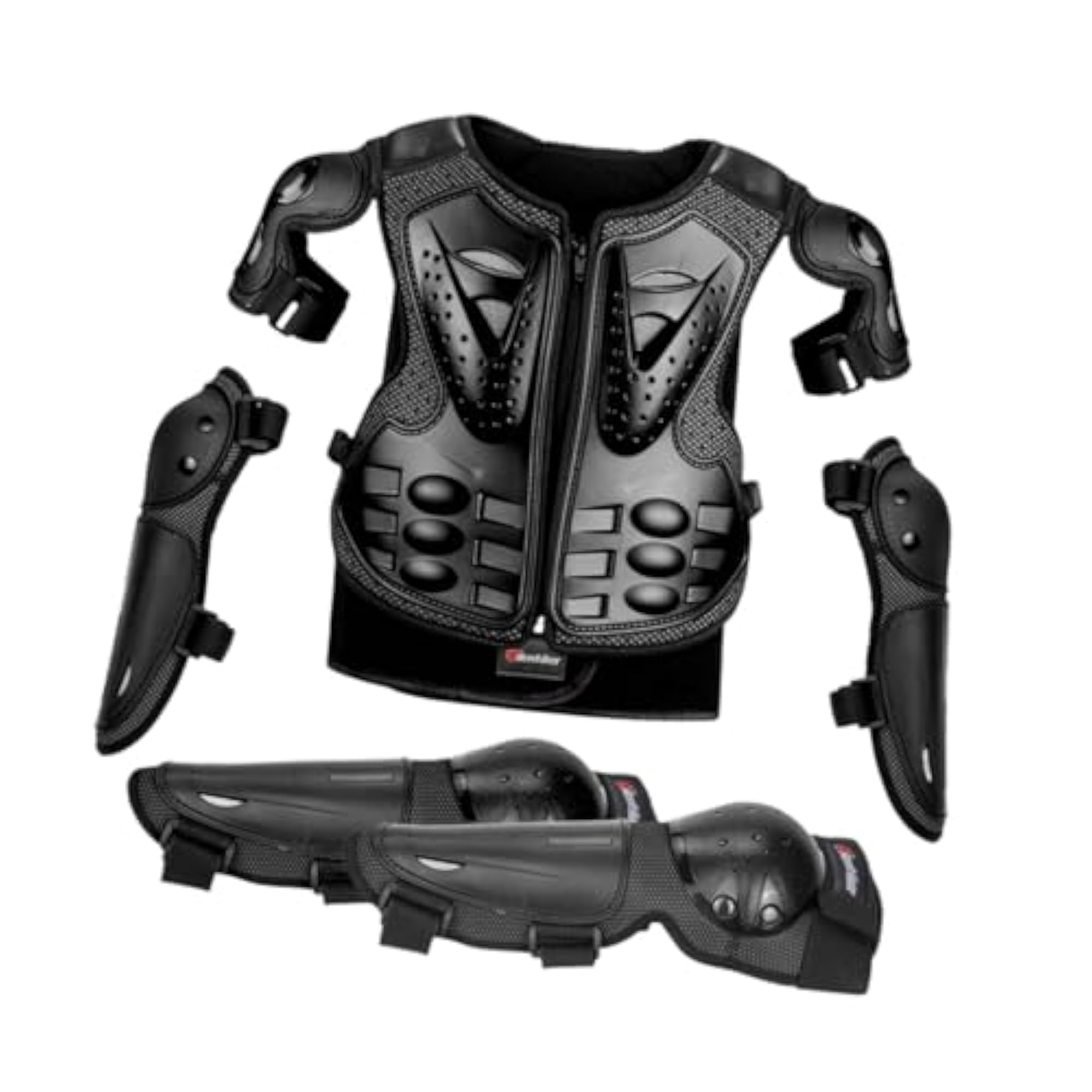 Kids Motorcycle Guard Suit Chest & Spine Protector for Riding