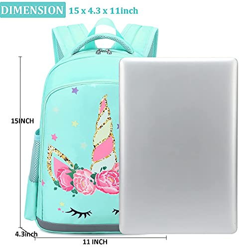 Jianya Backpack For Girls Preschool Kindergarten Bookbag Kids School Backpack With Lunch Box Lightweight #TOP5
