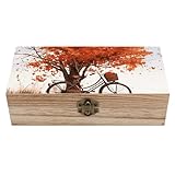 Descripción del material: La caja de almacenamiento está hecha de madera maciza natural de alta calidad, con una estructura compacta y robusta, gran capacidad de carga y no se agrieta ni se deforma fácilmente, lo que garantiza su durabilidad.