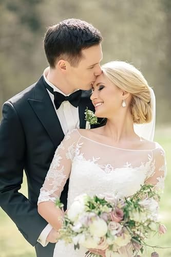 Men's 2 Piece Suit Slim Fit Suits for Men Two Button Blazer Formal Business Jacket Suit for Wedding Prom Dinner3