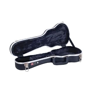 Crossrock, 0-String Soprano Ukulele, Super lightweight ABS Molded Hard Case in Black, (CRA860SUBK) - Les Beatles, Paul McCartney, John Lennon, RIngo Starr, George Harrison Crossrock, 0-String Soprano Ukulele, Super lightweight ABS Molded Hard Case in Black, (CRA860SUBK) – Image 2