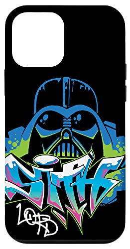 Coque iPhone 12 mini Star Wars évite les rayures style Dark Vador tag