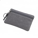 ARUDYREV Small Coin Purse for Women ＆ Pocket Organizer,Cute Canvas Keychain & Card