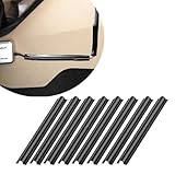 Gasedin 8 PCS Car Concealed Wire Sleeve, PVC Automotive Split Sleeving Wire Cord Organizer, Self-Adhesive Tubing Cable Hidden Protector, Universal Interior Car Accessories